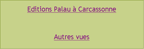 Zone de Texte: Editions Palau à CarcassonneAutres vues